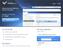 Tablet Screenshot of gradefocus.com